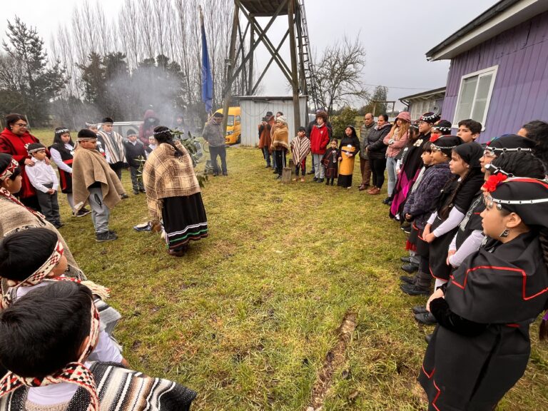 Escuelas rurales de Osorno celebraron el Wetripantu fortaleciendo la identidad cultural de sus comunidades educativas
