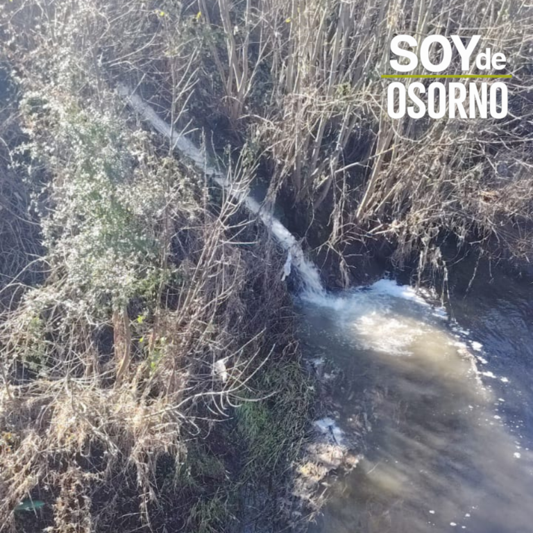 Denuncian descarga de aguas servidas al río Damas desde planta elevadora de Kolbe Bajo