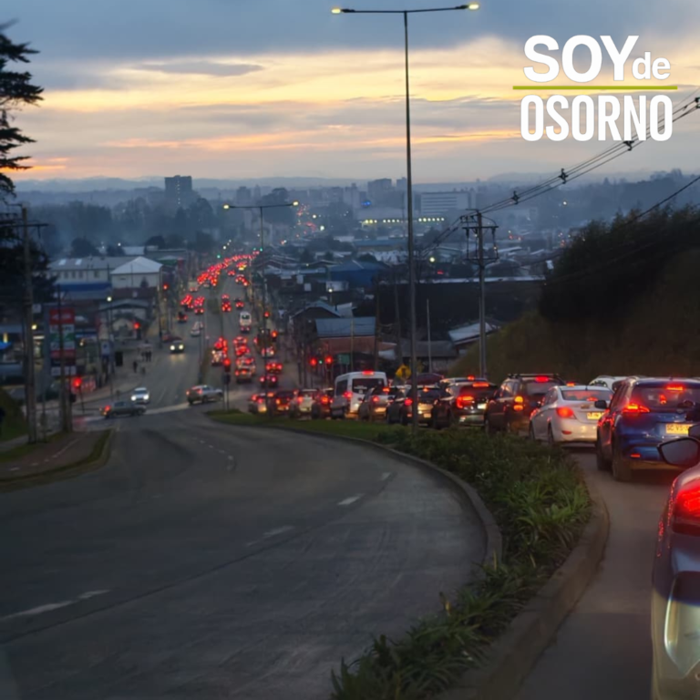 Semana lluviosa en Osorno: pronostican precipitaciones todos los días hasta el domingo