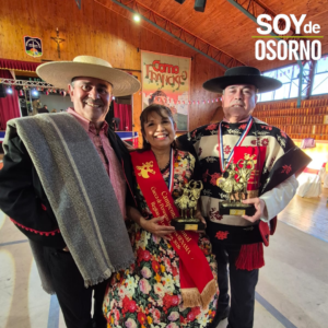 Pareja frutillarina se consagra campeona regional de Cueca del Adulto Mayor