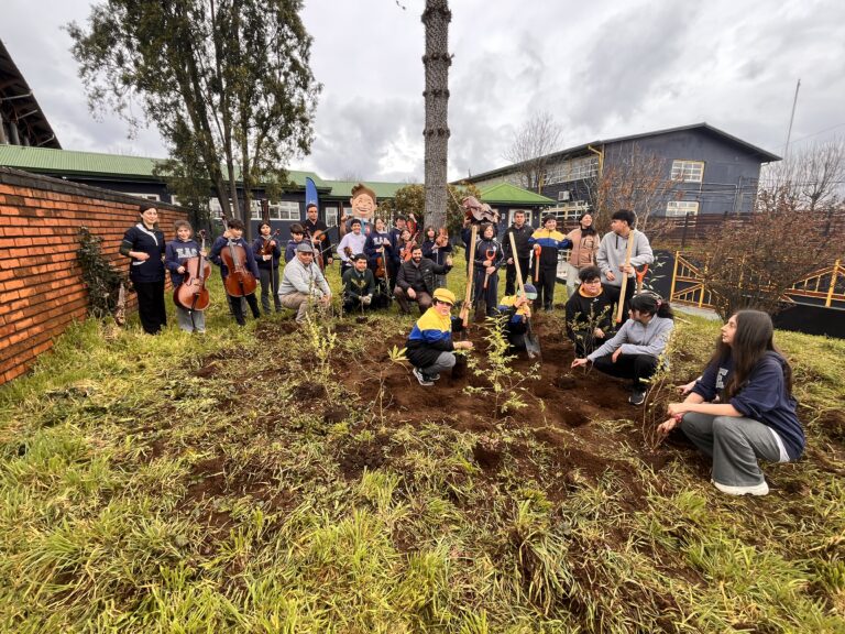Escuela de Arte y Cultura crea su bosque Miyawaki integrando música y educación ambiental